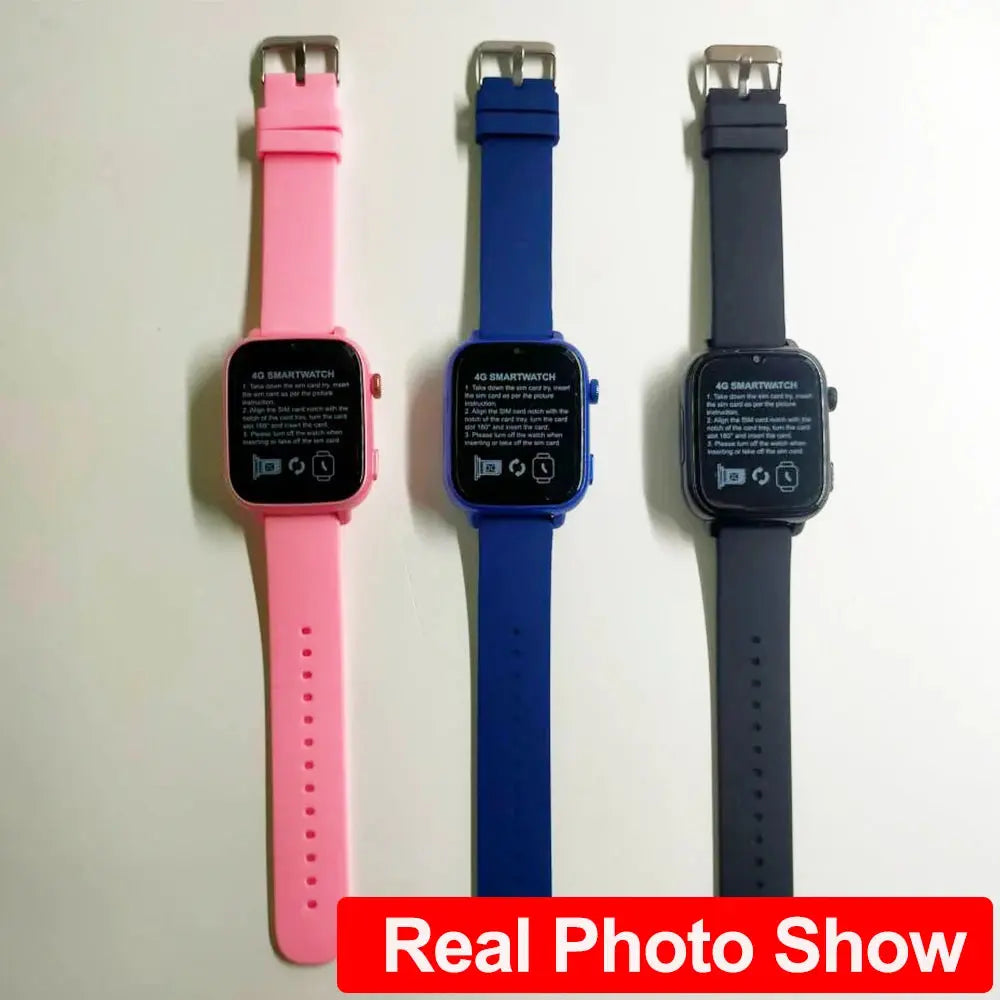 4G Smart Watch Kids GPS WIFI Video Call SOS APP Download Child Smartwatch Camera Monitor Tracker Location Phone Watch - Tech Triumph Shop