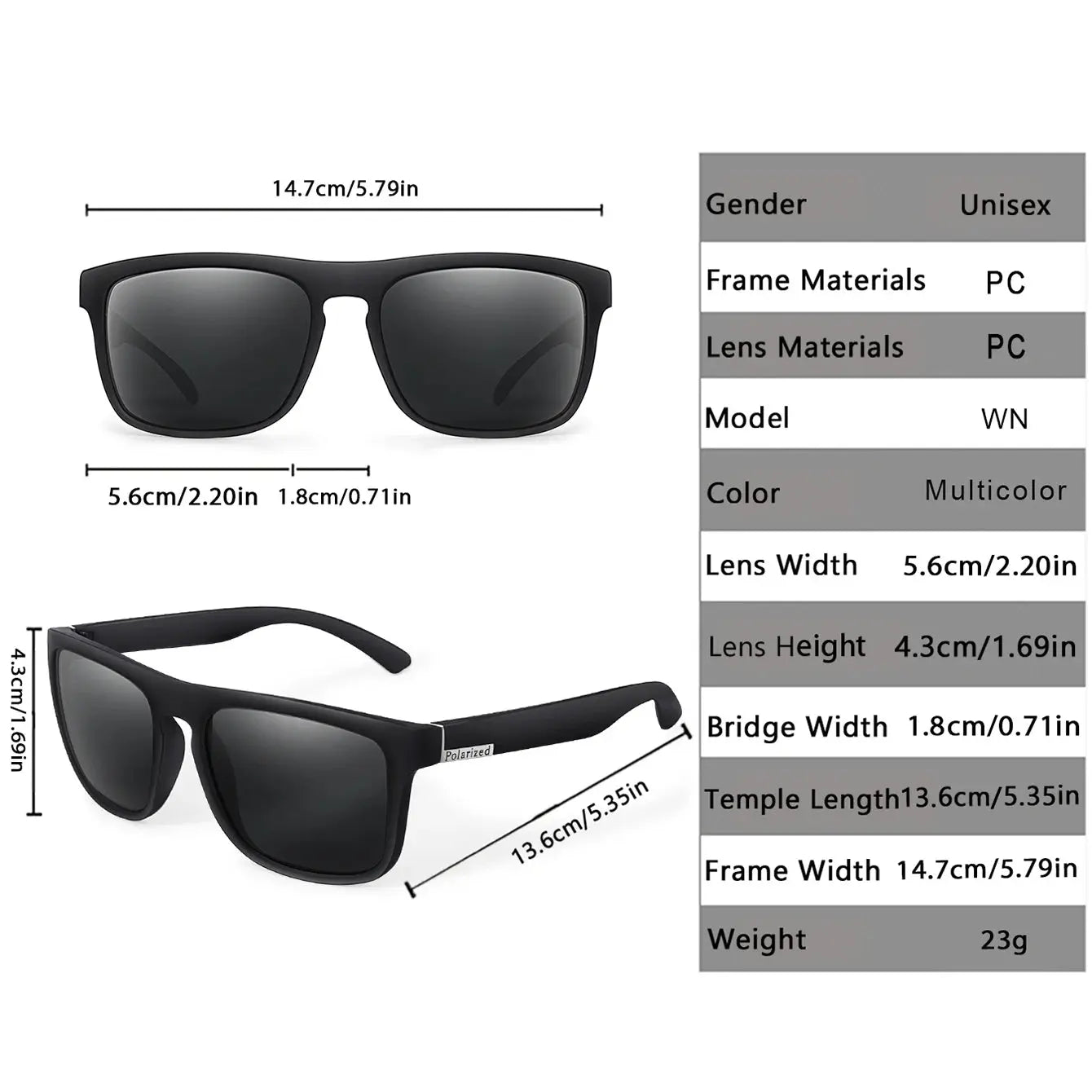 Retro Style Square Frame Polarized Cycling Sunglasses Men Night Vision Car Driving Sunglass Dirt Bike Motorcycle Glasses UV400 Tech Triumph Shop