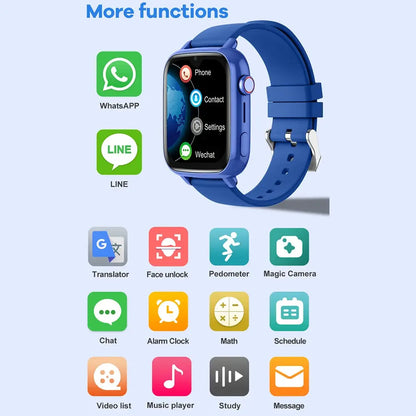 4G Smart Watch Kids GPS WIFI Video Call SOS APP Download Child Smartwatch Camera Monitor Tracker Location Phone Watch - Tech Triumph Shop