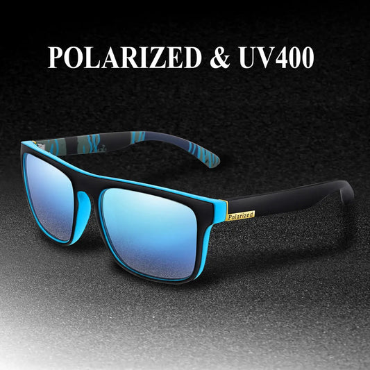 Retro Style Square Frame Polarized Cycling Sunglasses Men Night Vision Car Driving Sunglass Dirt Bike Motorcycle Glasses UV400 Tech Triumph Shop