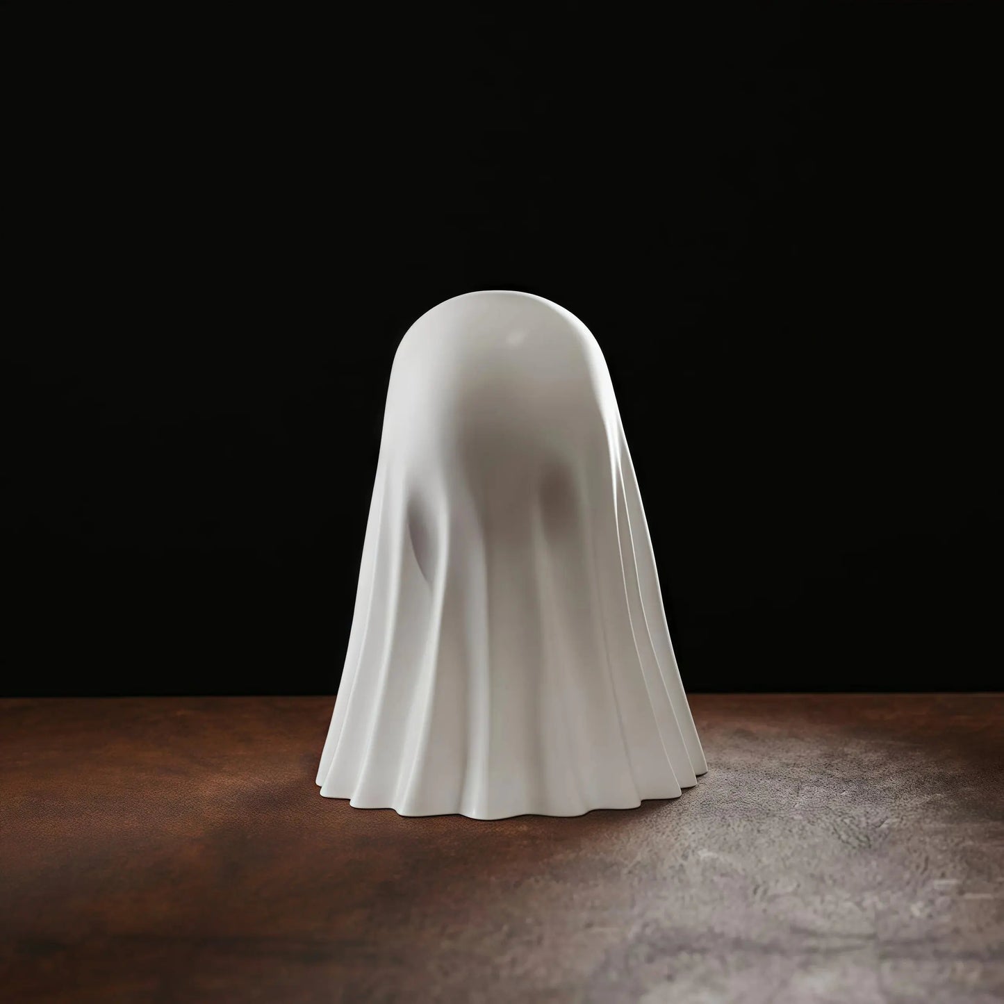 Cute Middle Finger Ghost Statue, Small Halloween Decor for Home, Centerpiece for Coffee Table, Adorable Horror Figure Tech Triumph Shop