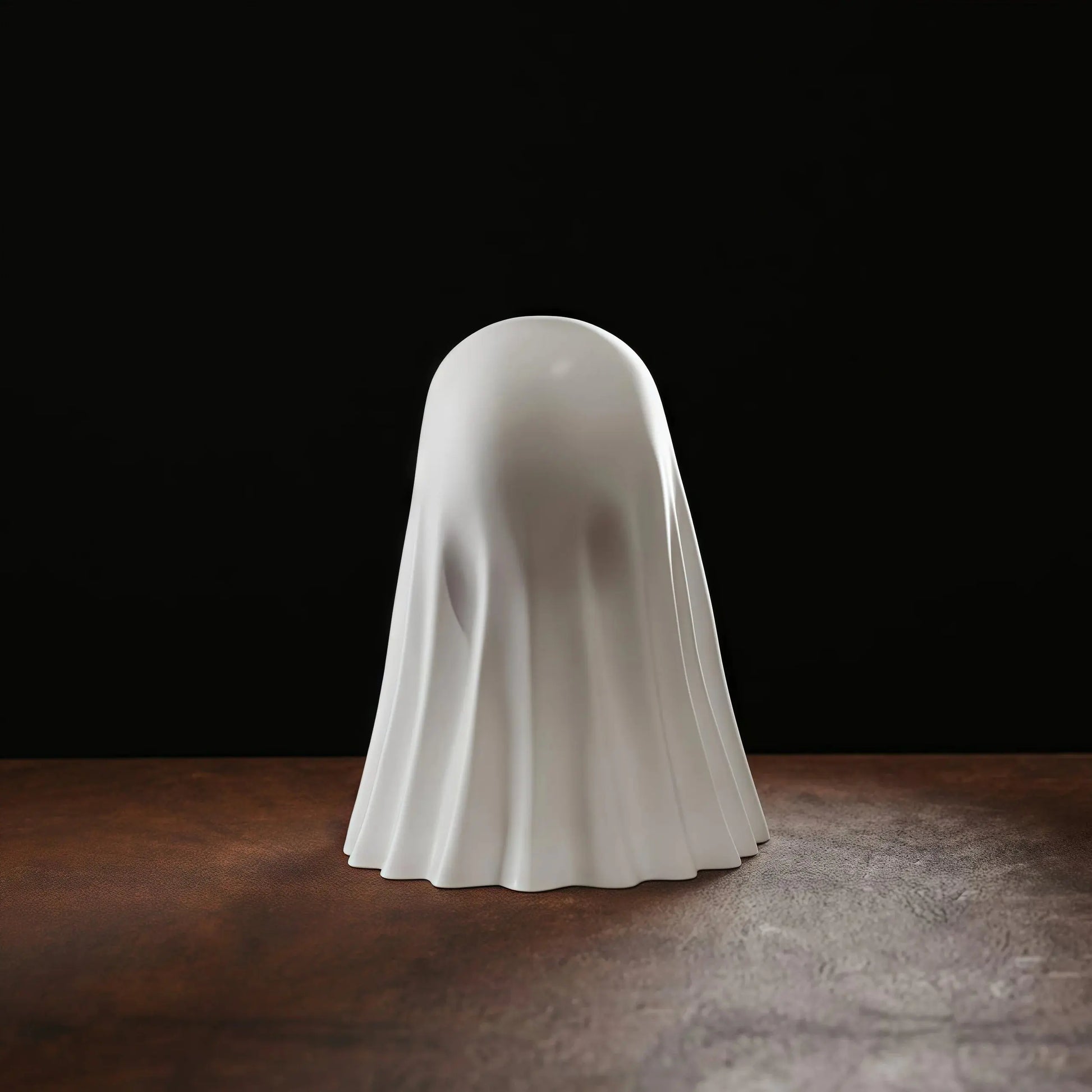 Cute Middle Finger Ghost Statue, Small Halloween Decor for Home, Centerpiece for Coffee Table, Adorable Horror Figure Tech Triumph Shop