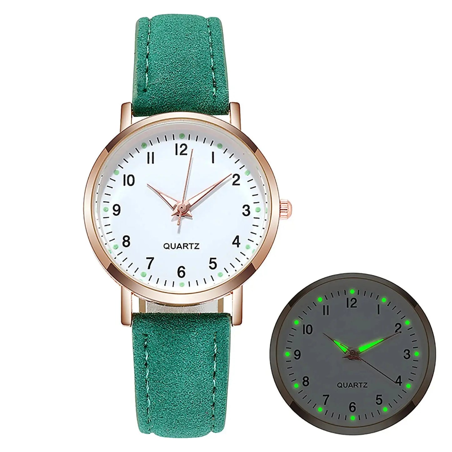 Reloj Mujer Fashion Watch For Women Leather Belt Watches Ladies Luxury Analog Quartz Luminous Wristwatch Clock Relogio Feminino Tech Triumph Shop