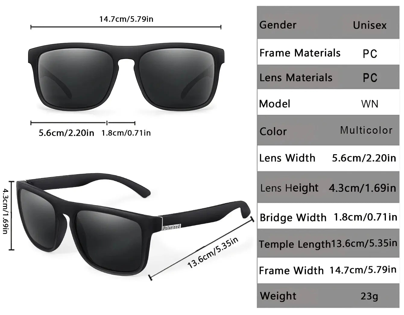 Retro Style Square Frame Polarized Cycling Sunglasses Men Night Vision Car Driving Sunglass Dirt Bike Motorcycle Glasses UV400 Tech Triumph Shop