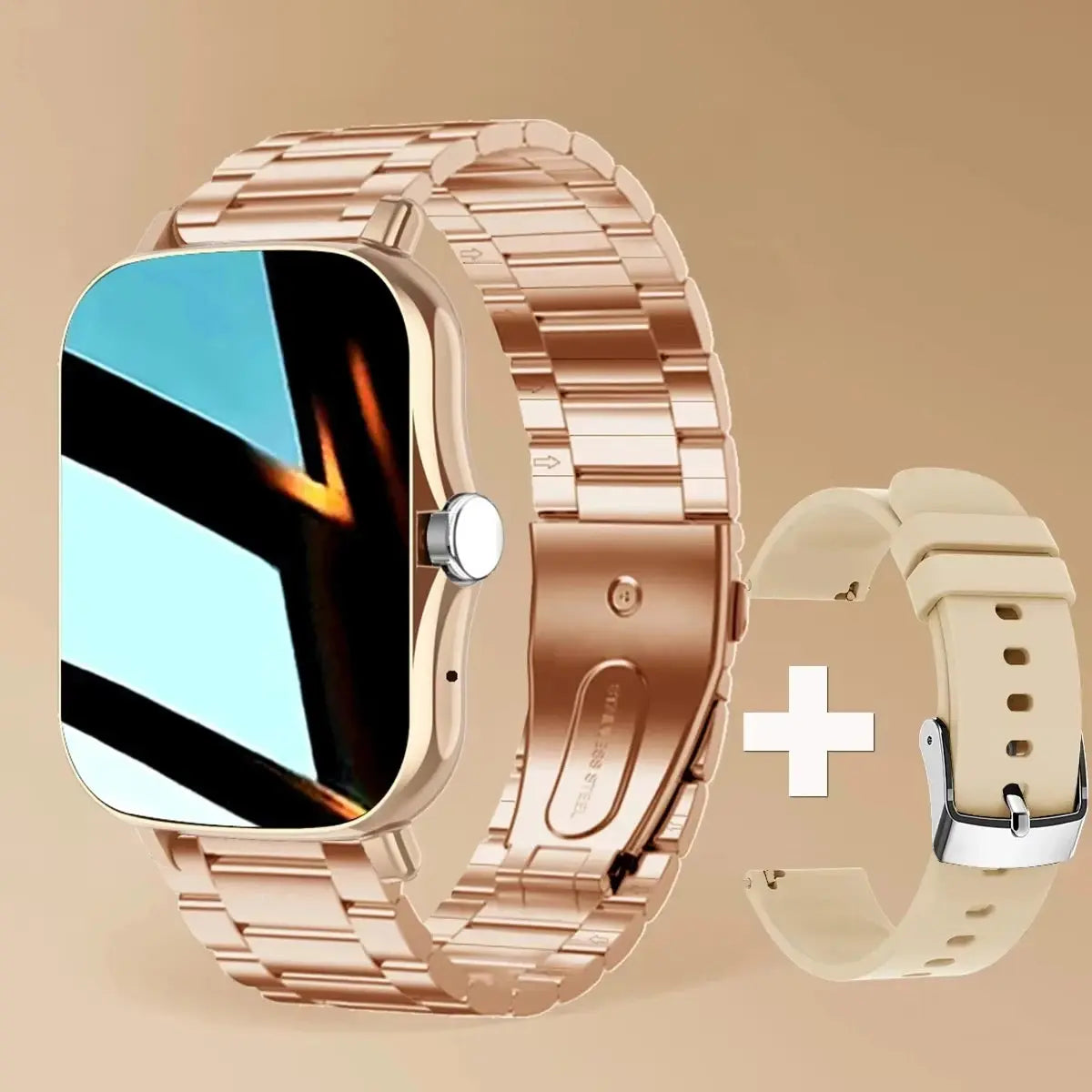 LAXASFIT 2025 New Smart Watch Bluetooth Talk Full Touch Screen Heart Rate Monitor Sports Fitness Smart Watch Men Women Gift - Tech Triumph Shop