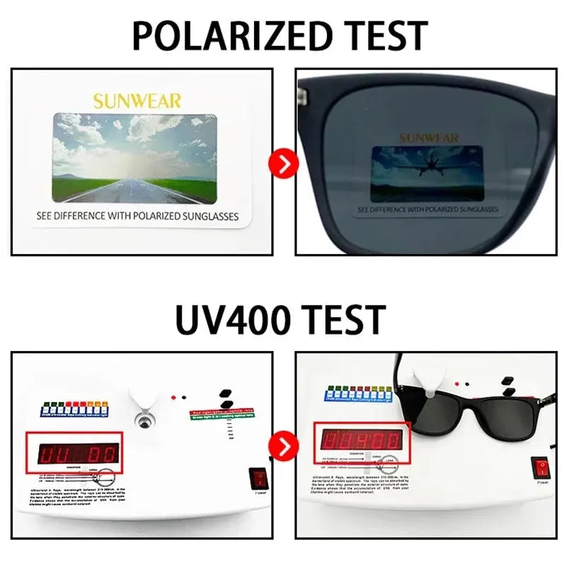 Night Vision Glasses PC Frame Polarized Sunglasses Men Outdoor Sport Sun Glasses Day Night Vision Driver Night Glasses Goggles Tech Triumph Shop
