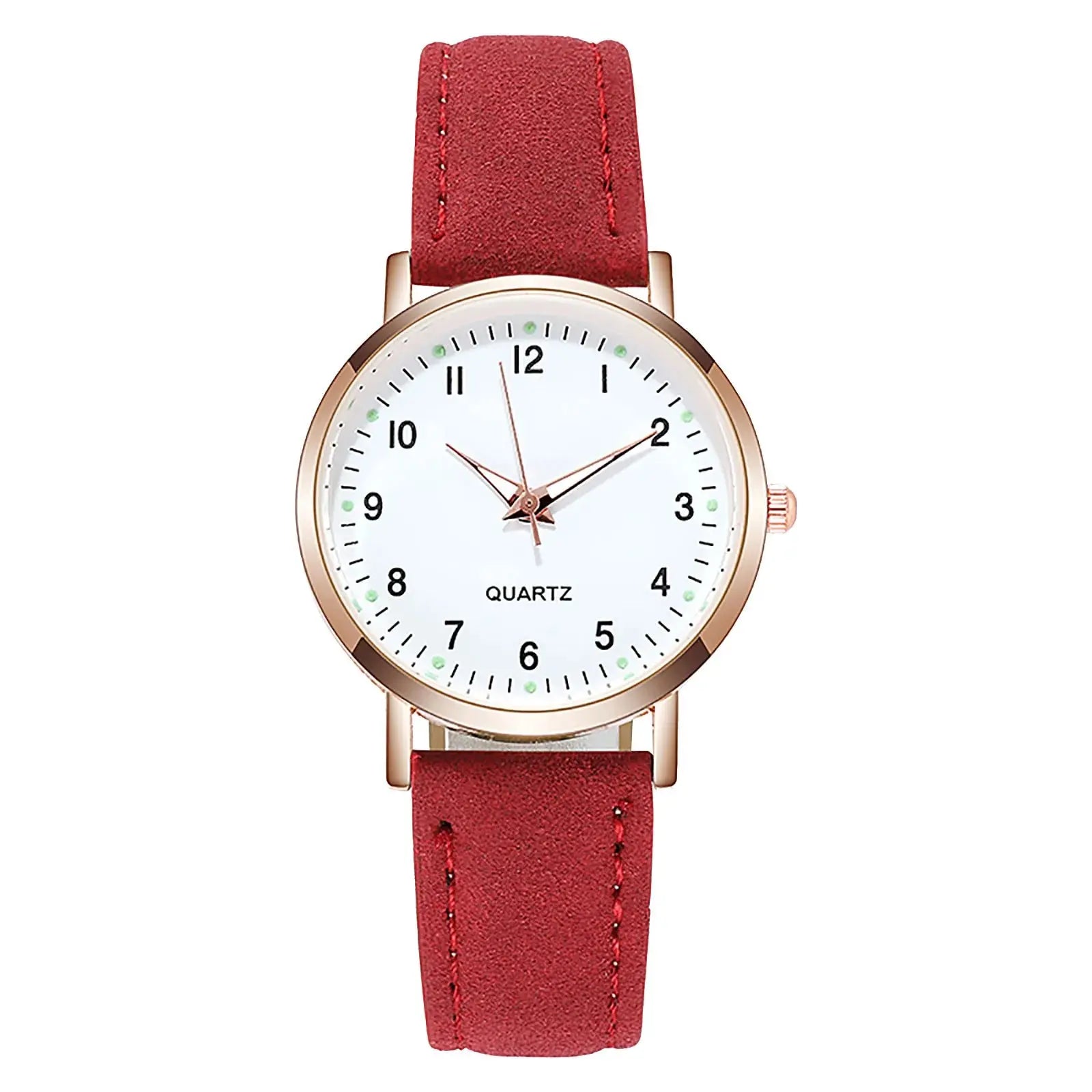 Reloj Mujer Fashion Watch For Women Leather Belt Watches Ladies Luxury Analog Quartz Luminous Wristwatch Clock Relogio Feminino Tech Triumph Shop