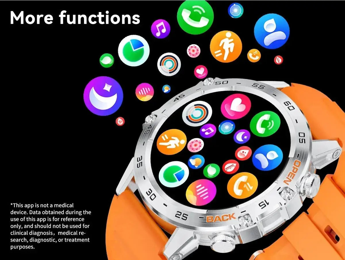 LIGE New1.39" Bluetooth Call Smart Watch Men Outdoor Sport Fitness Heart Rate Health Monitoring Smartwatch for Android IOS Phone Tech Triumph Shop