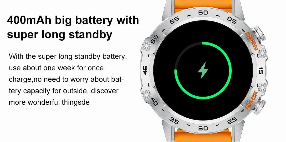 LIGE New1.39" Bluetooth Call Smart Watch Men Outdoor Sport Fitness Heart Rate Health Monitoring Smartwatch for Android IOS Phone Tech Triumph Shop