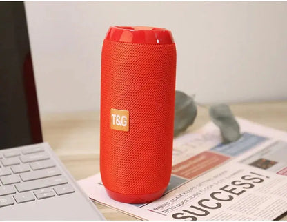 Portable Speaker Wireless  Bluetooth-compatible Subwoofer Outdoor Waterproof Loudspeaker Stereo Surround Support FM RadioTF - Tech Triumph Shop