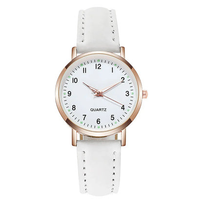 Reloj Mujer Fashion Watch For Women Leather Belt Watches Ladies Luxury Analog Quartz Luminous Wristwatch Clock Relogio Feminino Tech Triumph Shop