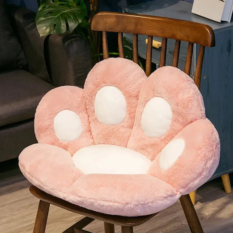 Cat Paw Chair Cushion Lovely Cat Paw CushionCat Paw Shape Chair Cushion Cozy Seat Pad Floor Cushion Seat Pillow Tech Triumph Shop
