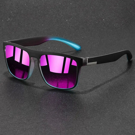Fashion Vintage Square Sports Sunglasses Men Women Fishing Driving For Man Brand Designer Sun Glasses Anti-Glare UV400 Eyewear Tech Triumph Shop