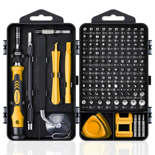 25/115/135/140 in1 Screwdriver Set  Magnetic Torx Phillips Screw Bit Kit  With Electrical Remover Wrench Repair Phone PC Tools Tech Triumph Shop