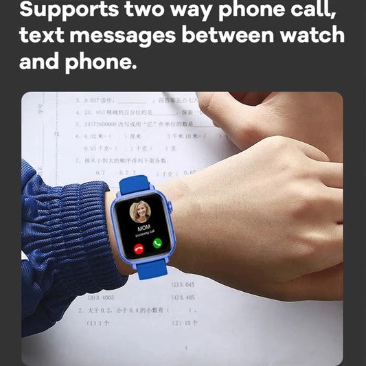 4G Smart Watch Kids GPS WIFI Video Call SOS APP Download Child Smartwatch Camera Monitor Tracker Location Phone Watch - Tech Triumph Shop
