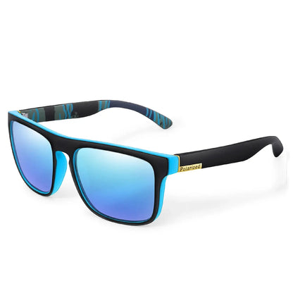 Retro Style Square Frame Polarized Cycling Sunglasses Men Night Vision Car Driving Sunglass Dirt Bike Motorcycle Glasses UV400 Tech Triumph Shop