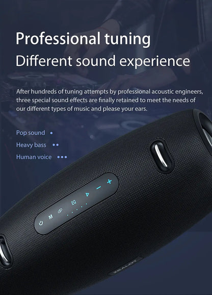 Zealot S67 Wireless Speaker WithShoulder Strap,Outdoor,Waterproof,Portable Speaker with Loud Stero and Booming Bass,40H Playtime - Tech Triumph Shop