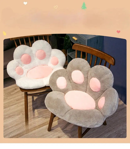 Cat Paw Chair Cushion Lovely Cat Paw CushionCat Paw Shape Chair Cushion Cozy Seat Pad Floor Cushion Seat Pillow Tech Triumph Shop
