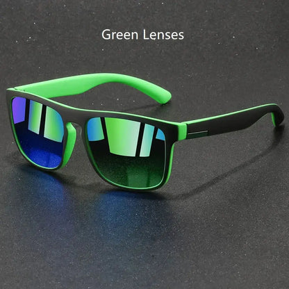 Fashion Vintage Square Sunglasses Men Women Fishing Driving Man Luxury Brand Designer Sun Glasses Anti-Glare Retro Eyewear UV400 Tech Triumph Shop