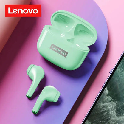 Lenovo LP40 Pro TWS Bluetooth 5.1 Quick Connect Earphones Ergonomic Design Headphones Powerful Transmission Speed Headset Tech Triumph Shop