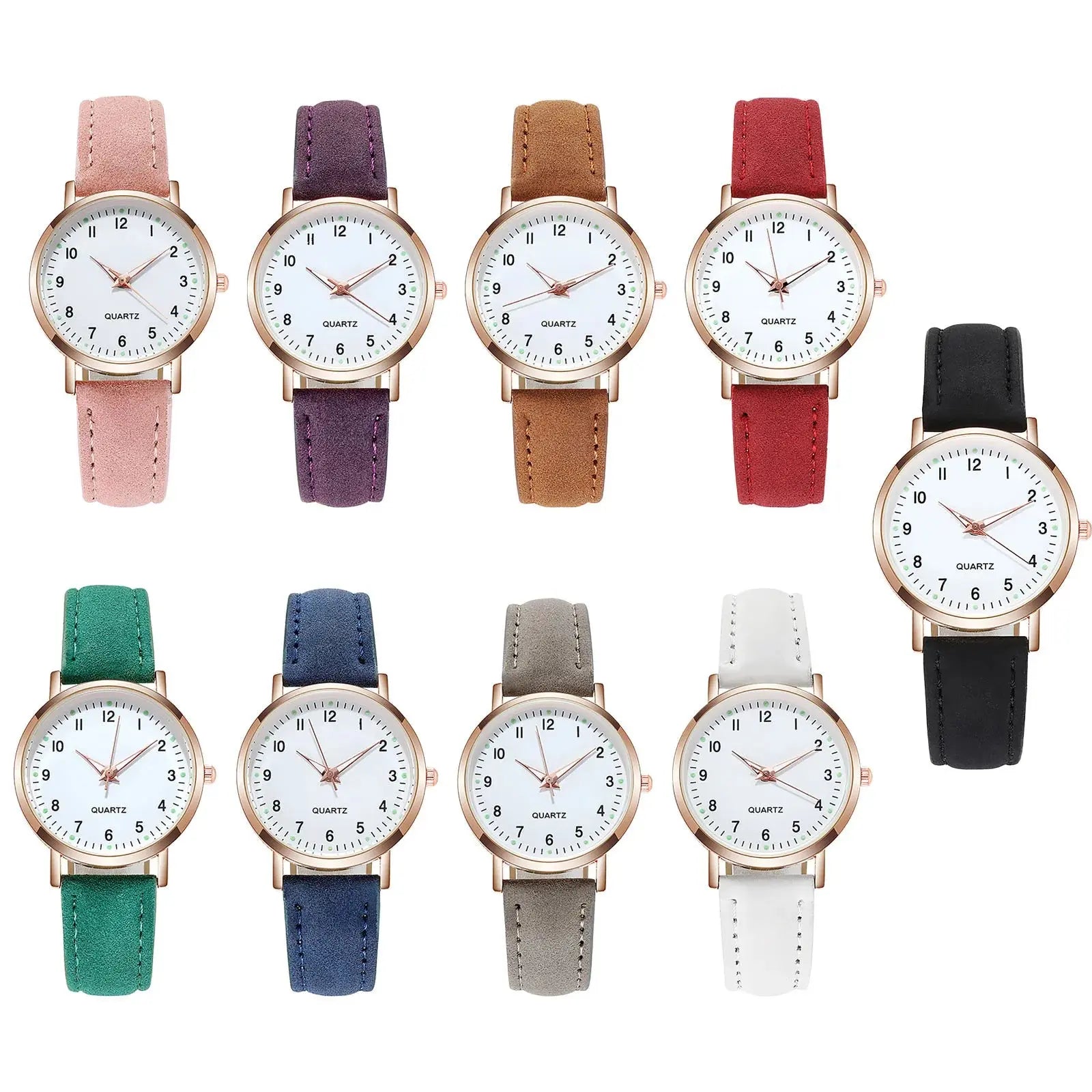 Reloj Mujer Fashion Watch For Women Leather Belt Watches Ladies Luxury Analog Quartz Luminous Wristwatch Clock Relogio Feminino Tech Triumph Shop