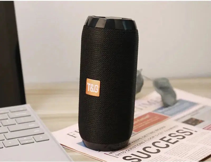 Portable Speaker Wireless  Bluetooth-compatible Subwoofer Outdoor Waterproof Loudspeaker Stereo Surround Support FM RadioTF - Tech Triumph Shop