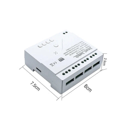 4CH Tuya Wifi Relay Smart Wireless Switch Module 4 Channel 7-32V 85-250V 220V 110V 2200W RF433 10A 4 Way Receiver For Alexa Tech Triumph Shop
