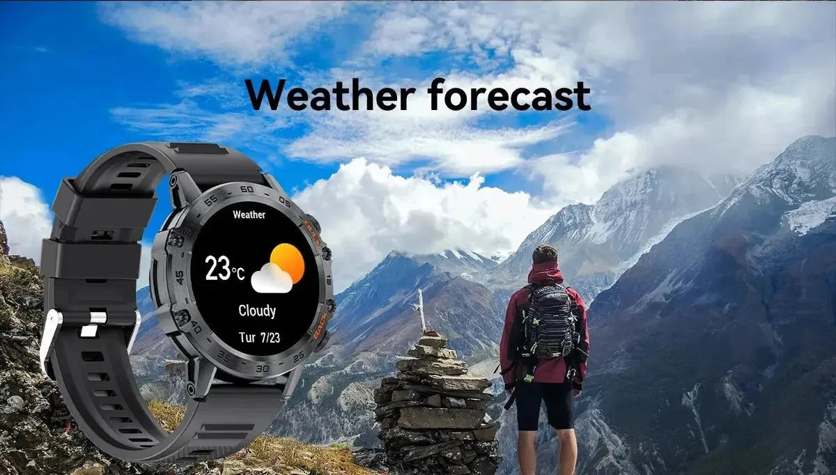 LIGE New1.39" Bluetooth Call Smart Watch Men Outdoor Sport Fitness Heart Rate Health Monitoring Smartwatch for Android IOS Phone Tech Triumph Shop