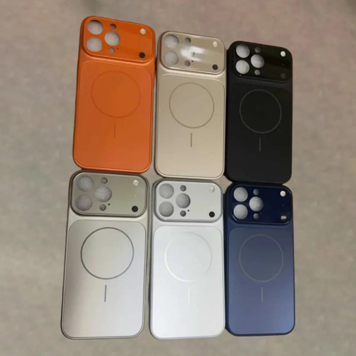 Original AG Nano Frosted Glass For Magsafe Phone Case For iPhone 17 Air 16 15 14 13 Pro Max Magnetic Wireless Charge Armor Cover - Tech Triumph Shop