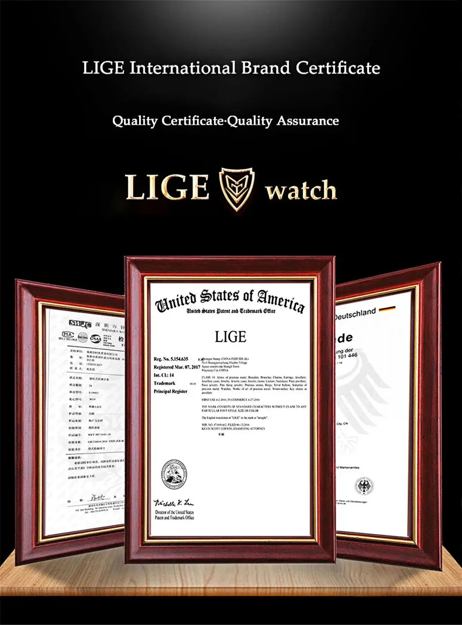 LIGE Elegant Ultrathin Nordic Simple Style Quartz Movement Women's Wristwatch Fashion Stainless Steel Bracelet Belt Woman Watch Tech Triumph Shop