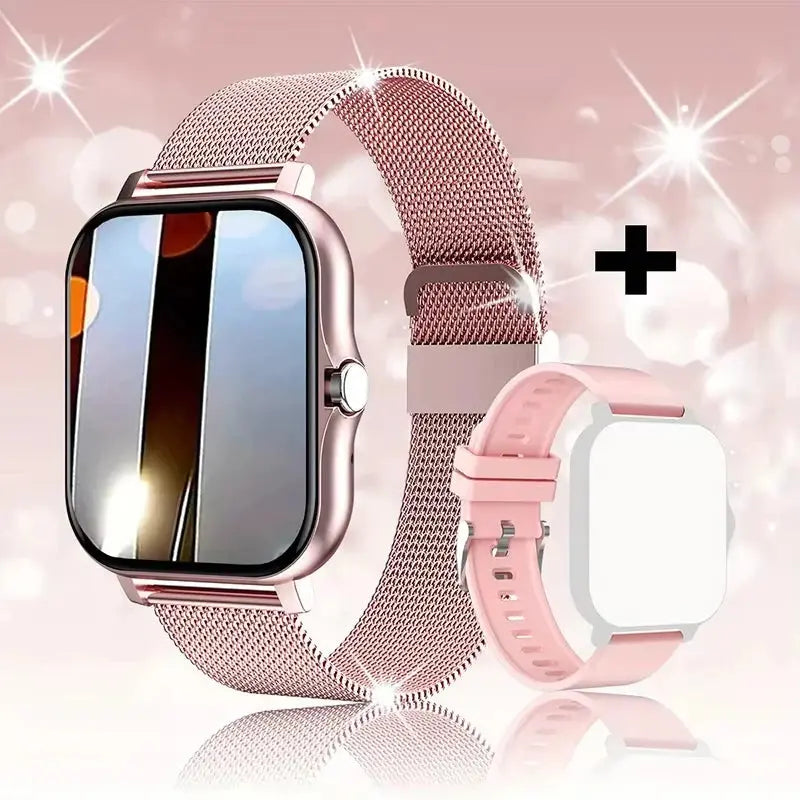 LAXASFIT 2025 New Smart Watch Bluetooth Talk Full Touch Screen Heart Rate Monitor Sports Fitness Smart Watch Men Women Gift - Tech Triumph Shop