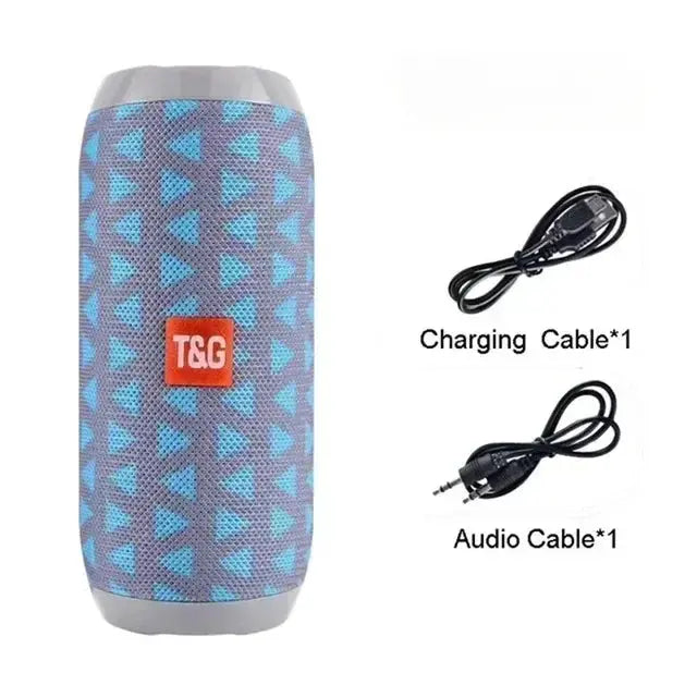 Portable Speaker Wireless  Bluetooth-compatible Subwoofer Outdoor Waterproof Loudspeaker Stereo Surround Support FM RadioTF - Tech Triumph Shop