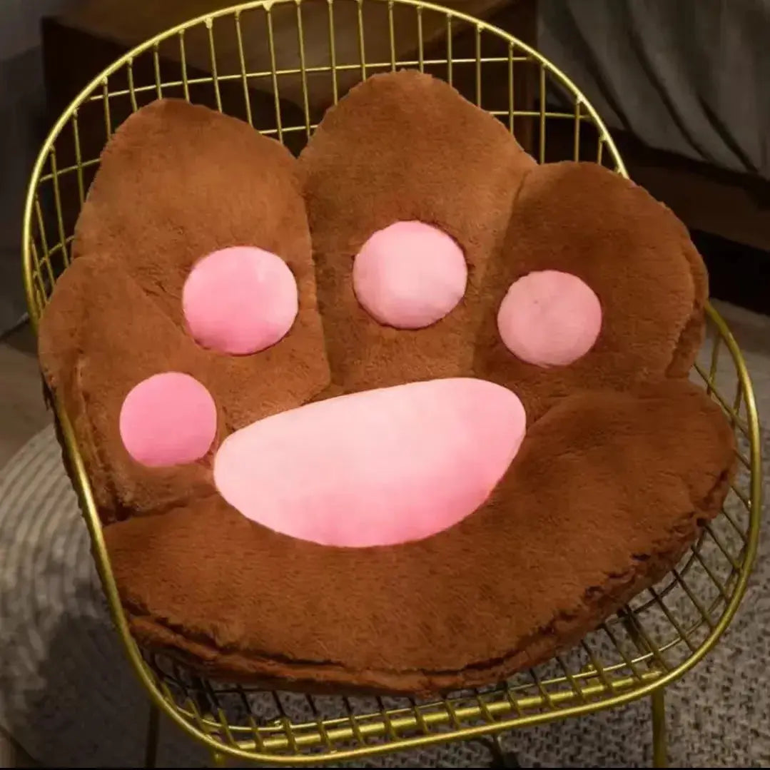 Cat Paw Chair Cushion Lovely Cat Paw CushionCat Paw Shape Chair Cushion Cozy Seat Pad Floor Cushion Seat Pillow Tech Triumph Shop