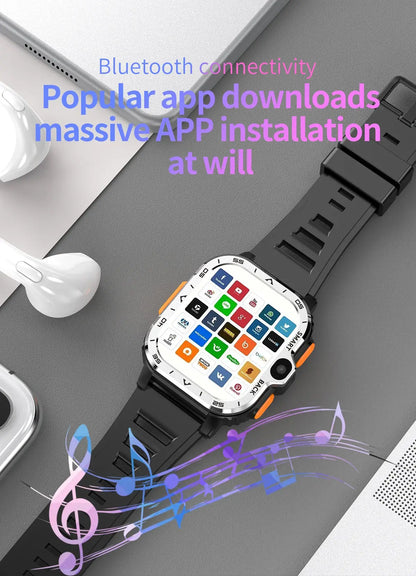 Valdus PGD Android Smart Watch Men GPS 16G/64G ROM Storage HD Dual Camera NFC 2G 4G SIM Card WIFI Wireless Fast Internet Access - Tech Triumph Shop