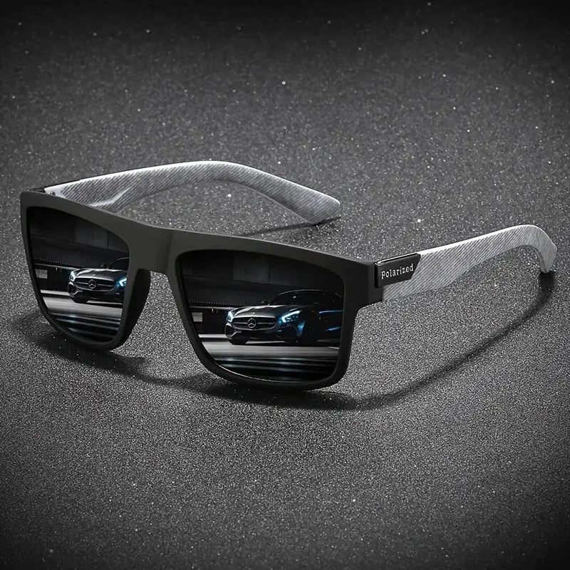 Fashion Vintage Square Polarized Sunglasses Men Women Driving Fishing Luxury Brand Designer Sun Glasses Driver's Eyewear UV400 Tech Triumph Shop