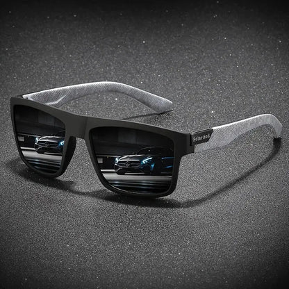 Fashion Vintage Square Polarized Sunglasses Men Women Driving Fishing Luxury Brand Designer Sun Glasses Driver's Eyewear UV400 Tech Triumph Shop