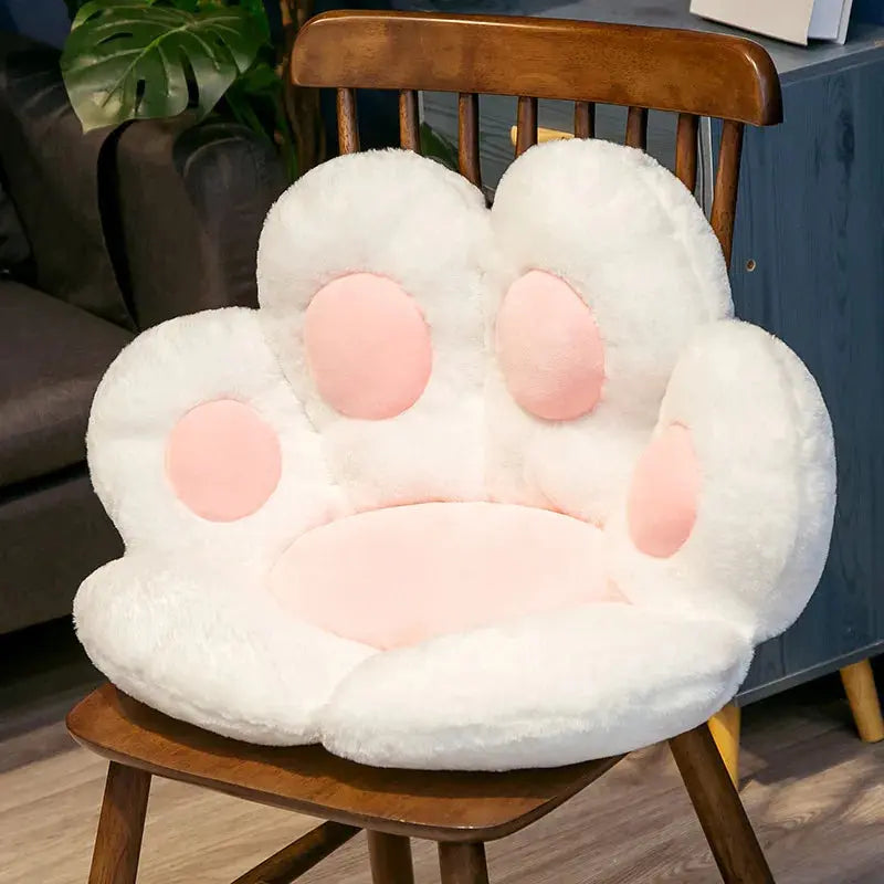 Cat Paw Chair Cushion Lovely Cat Paw CushionCat Paw Shape Chair Cushion Cozy Seat Pad Floor Cushion Seat Pillow Tech Triumph Shop