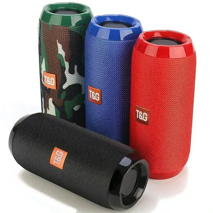Portable Speaker Wireless  Bluetooth-compatible Subwoofer Outdoor Waterproof Loudspeaker Stereo Surround Support FM RadioTF - Tech Triumph Shop