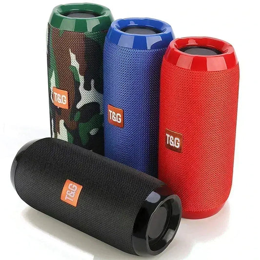 Portable Speaker Wireless  Bluetooth-compatible Subwoofer Outdoor Waterproof Loudspeaker Stereo Surround Support FM RadioTF - Tech Triumph Shop