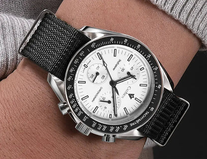 CADISEN New Men's Watches Luxury Quartz Wrist Watch For Men Sapphire AR Coated Tech Triumph Shop
