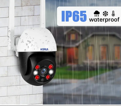 KERUI 5MP 8MP 4K PTZ WiFi IP Wireless Camera Tuya Smart Outdoor Home Security Dual Lens 10MP 5K Camera CCTV Video Surveillance Tech Triumph Shop