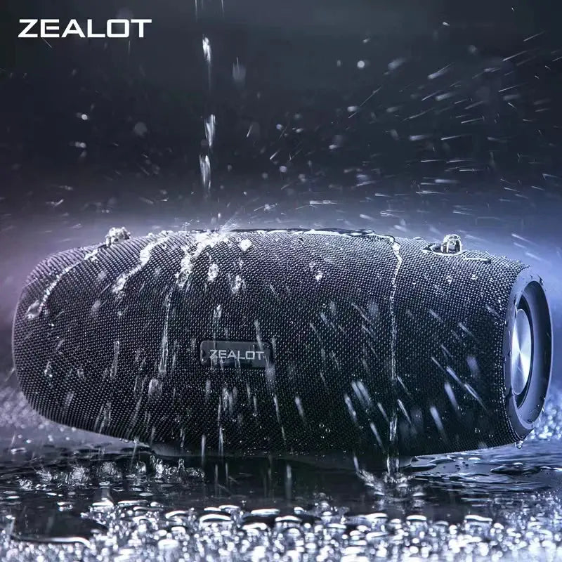 Zealot S67 Wireless Speaker WithShoulder Strap,Outdoor,Waterproof,Portable Speaker with Loud Stero and Booming Bass,40H Playtime - Tech Triumph Shop