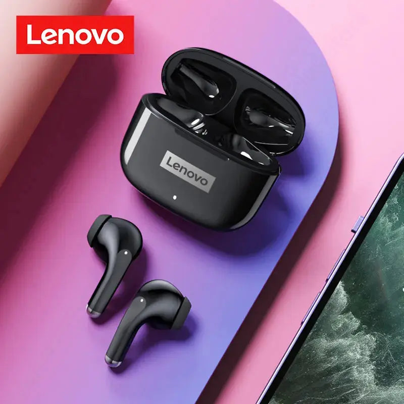 Lenovo LP40 Pro TWS Bluetooth 5.1 Quick Connect Earphones Ergonomic Design Headphones Powerful Transmission Speed Headset Tech Triumph Shop