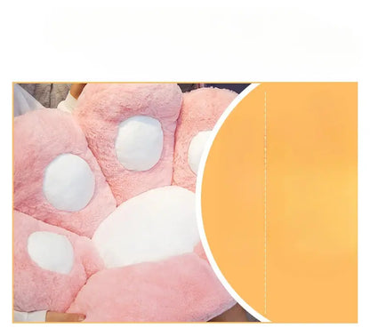 Cat Paw Chair Cushion Lovely Cat Paw CushionCat Paw Shape Chair Cushion Cozy Seat Pad Floor Cushion Seat Pillow Tech Triumph Shop