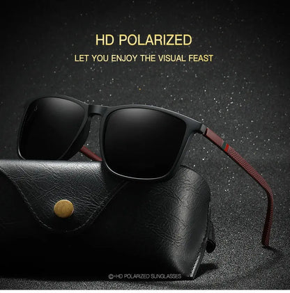 Sports Sunglasses for Men Polarized Comfortable Wear Square Sun Glasses Male Light Weight Eyewear Accessory with Origina UV400 Tech Triumph Shop