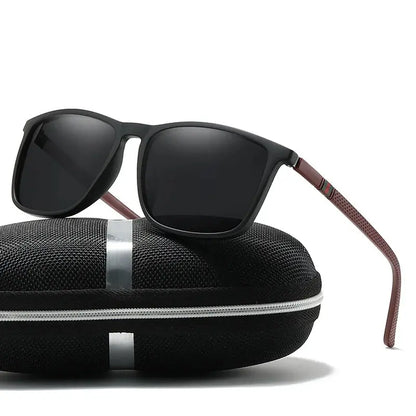 Sports Sunglasses for Men Polarized Comfortable Wear Square Sun Glasses Male Light Weight Eyewear Accessory with Origina UV400 Tech Triumph Shop