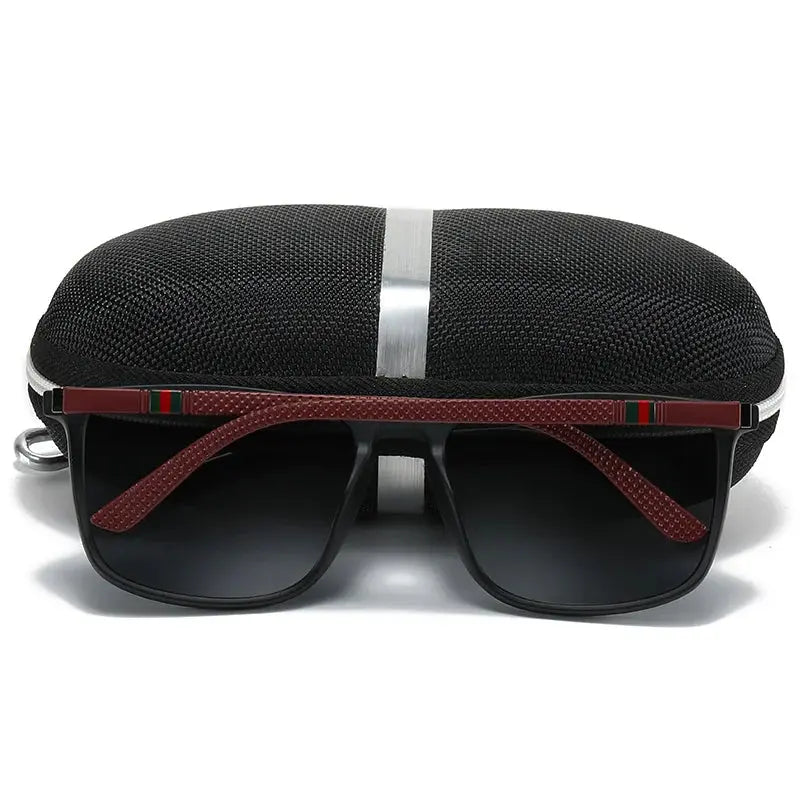 Sports Sunglasses for Men Polarized Comfortable Wear Square Sun Glasses Male Light Weight Eyewear Accessory with Origina UV400 Tech Triumph Shop