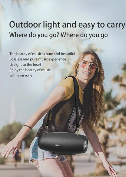 Zealot S67 Wireless Speaker WithShoulder Strap,Outdoor,Waterproof,Portable Speaker with Loud Stero and Booming Bass,40H Playtime - Tech Triumph Shop
