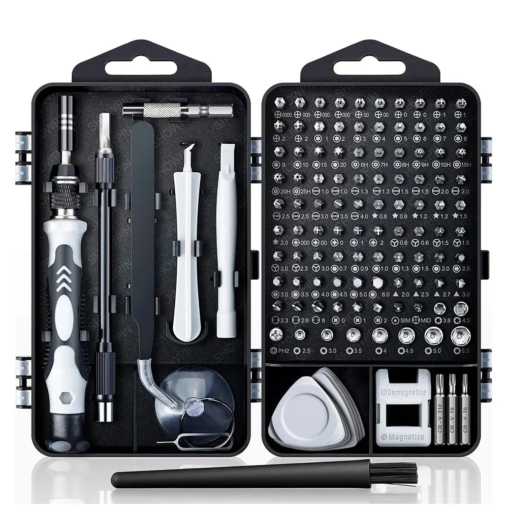 25/115/135/140 in1 Screwdriver Set  Magnetic Torx Phillips Screw Bit Kit  With Electrical Remover Wrench Repair Phone PC Tools Tech Triumph Shop