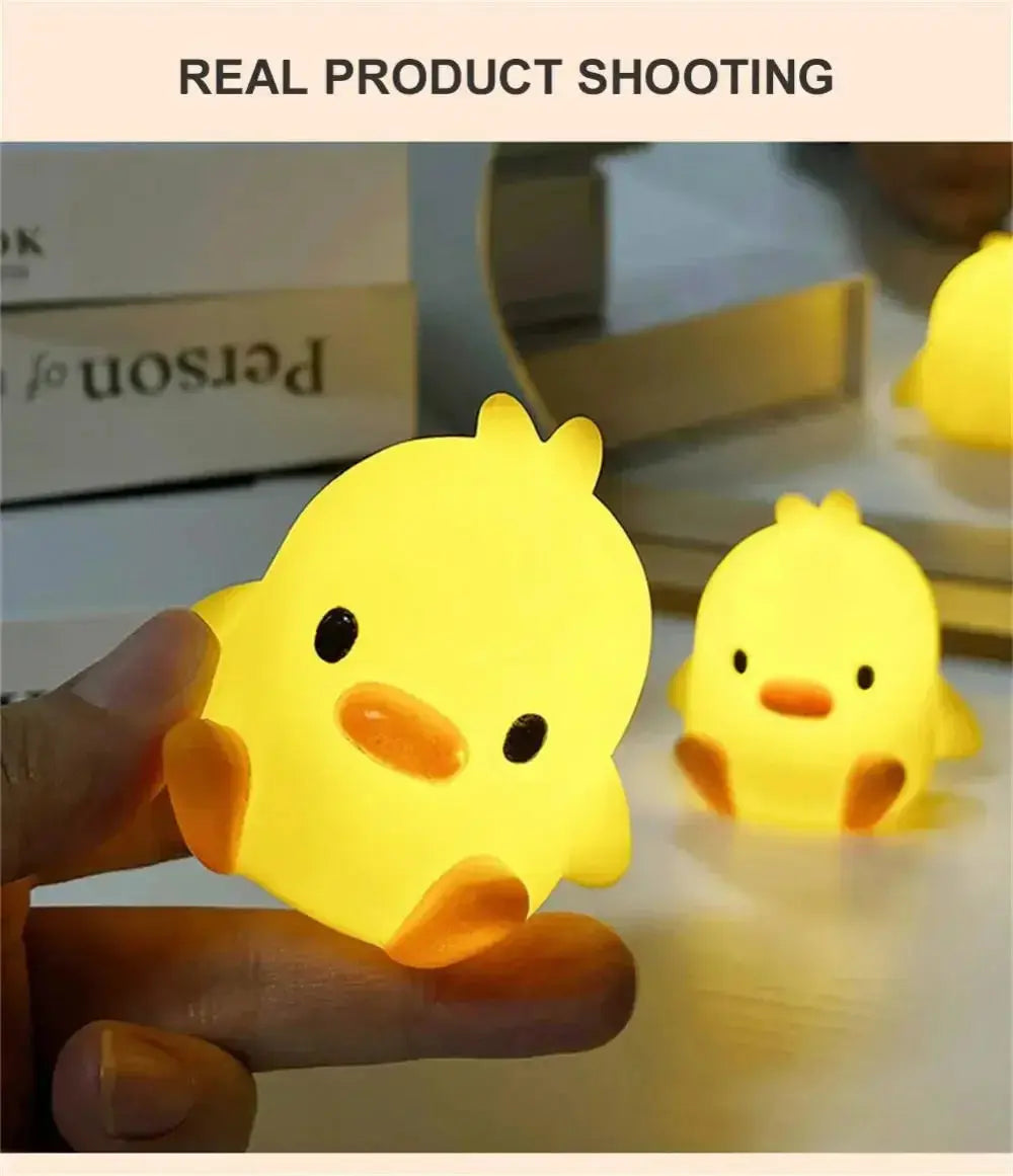Duck Night Light Bedroom Decoration Cute Cartoon Animal Night Light Christmas Gifts For Kids Room Bedside Sleeping Lamp Tech Triumph Shop